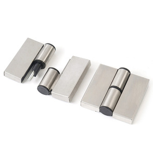 Componente de herraje para mamparas de baño de acero inoxidable 201 con bisagra cuadrada - Product Image 2