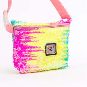 Reusable Grocery Shopping Bags Glitter Sequin Tote Bags Bulk Glitter <b>Foldable</b> Hand bag for girl women - Product Image 4