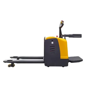 LTMG lead acid battery jack 1.5 ton 2 Ton Stand On pedal arm Full Electric Pallet Truck for sale