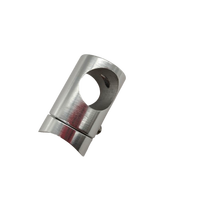 Profilés en alliage d'aluminium anodisé faciles à installer, résistants à l'eau, connexion de barre transversale de 16 mm/40 mm pour balcon et escalier