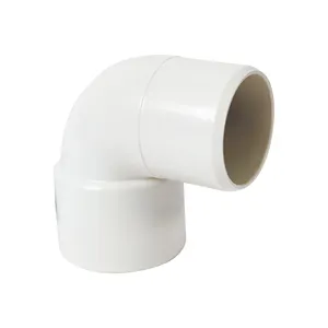 Wholesale Pvc Pipe Fitting Plastic Connector Hose 90 Degree Elbow Pipe