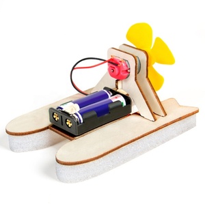 Experimento Científico, Barco <span class=keywords><strong>de</strong></span> Control Remoto <span class=keywords><strong>de</strong></span> <span class=keywords><strong>Madera</strong></span> para Hacer uno Mismo, Modelo <span class=keywords><strong>de</strong></span> Lancha Rápida, Tecnología <span class=keywords><strong>de</strong></span> Energía Eólica, Pequeña Producción, Juego <span class=keywords><strong>de</strong></span> Manualidades para Niños - Product Image 1