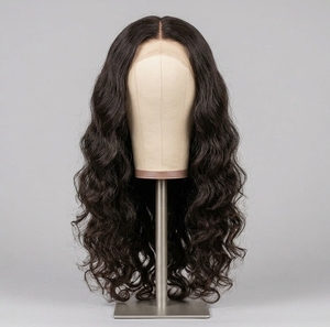 Pelucas de Cabello Humano Natural con Ondas Suaves, Más Vendidas, para Pedidos al por Mayor B2B, Peluca Frontal de Encaje Transparente 13x4, Proveedor de Cabello de Alta Calidad - Product Image 1