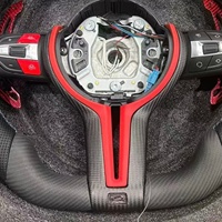 Volant de direction en fibre de carbone pour BMW F20 F30 F31 F34 F35 F80 F82 M3 F10 X15 M5 E90 Sport M Série 3 Série 5