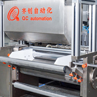 Máquina Automática de Recubrimiento de Hidrogel de 500 mm de Ancho, Equipo de Corte y Rebanado de Alta Precisión para Parches de Gel Frío para la Fiebre