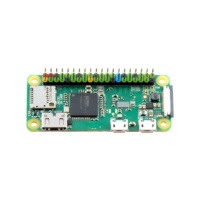 Carte de développement Raspberry Pi Zero 2W HC d'origine avec connecteurs GPIO codés par couleur, processeur quadricœur 64 bits 1 GHz, 512 Mo de mémoire SDRAM