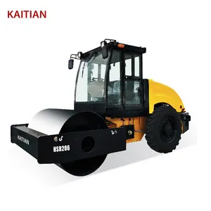 Hsr206 khớp nối trống rung Con lăn giá 6 tấn đường lăn