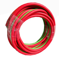 Tuyau de soudage en caoutchouc pour oxygène et acétylène, double tuyau 8mm 10mm rouge et vert, résistant à la chaleur pour la découpe et la soudure