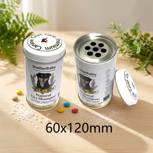 กล่องบรรจุภัณฑ์ชาแบบวงกลม OEM พร้อมโลโก้สั่งทำ กระป๋องโลหะสำหรับบรรจุขนมหวานหรือเกลือสำหรับบรรจุอาหาร - Product Image 1