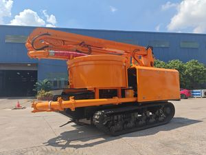 Truk Pompa Beton Mini Beroda Rantai Bertenaga Diesel ML-5015 dengan Komponen Inti Mesin Motor untuk Proyek Konstruksi - Product Image 5