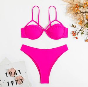 Maillot de bain deux pièces rose Racing Hot Girl Sxe <span class=keywords><strong>Photo</strong></span> Bikini personnalisé couverture complète Sexy Micro <span class=keywords><strong>Monokini</strong></span> - Product Image 1