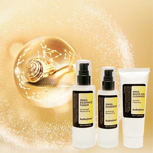 Prodotti Cosmetici Coreani per la Cura della Pelle Anti-Età con Bava di Lumaca e Collagene, Set di Siero Viso ed Essenza Facciale, Crema per la Cura della Pelle con Etichetta Privata - Product Image 3