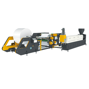 Machine de revêtement Hotmelt pour film de maille adhésif thermofusible pour composite de tissu de sous-vêtements avec haute élasticité et respirant - Product Image 1