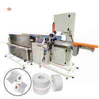 Machine de découpe automatique à la scie à ruban pour rouleaux de papier essuie-tout, de serviettes de cuisine et de papier toilette maxi-rouleau