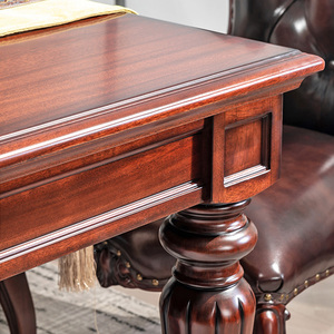 New Design American <strong>Style</strong> Solid Wood Rectangular Dining <strong>Table</strong> with 1.6 Meter <strong>Table</strong> with 4 Chairs Classic Dinning <strong>Table</strong> <strong>Set</strong> - Product Image 5