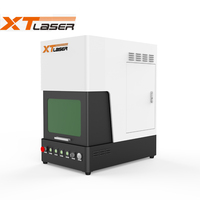 Raycus/JPT/MOPA XTLaser Máquina de marcado láser de fibra 20W 30W 60W Piezas de automóvil de metal Refrigeración por aire DXF DST DWG BMP