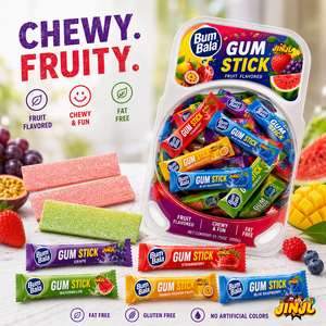 Nouvelle Bouteille Ronde 2026 – <span class=keywords><strong>Chewing</strong></span>-<span class=keywords><strong>gum</strong></span> aux Fruits Mixtes et <span class=keywords><strong>Fruit</strong></span> <span class=keywords><strong>de</strong></span> <span class=keywords><strong>la</strong></span> <span class=keywords><strong>Passion</strong></span> – Haleine Fraîche, Emballage Portable, <span class=keywords><strong>Chewing</strong></span>-<span class=keywords><strong>gum</strong></span> à Bulles, Halal - Product Image 1