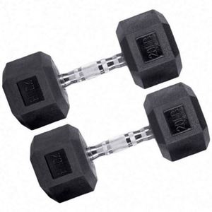 Mancuernas de Hierro Fundido Cromado, Venta al por Mayor de Fábrica, Mancuernas Fijas Comerciales y Domésticas para Levantamiento de Pesas, Marca Mairun, EE. UU. - Product Image 1