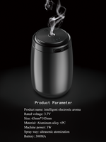 Diffuseur d'arômes pour voiture M20, parfum à un clic, régulation de la fragrance forte et légère, 360 degrés