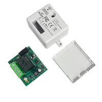 Champions AG-C130 85V-240V Juego de Interruptores Inalámbricos con Control Remoto 433MHz Receptor de Relé Control de Código de Aprendizaje DIY para Luces LED Inteligentes