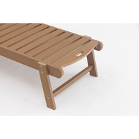 Chaise longue d'extérieur avec accoudoirs pour piscine, nouveau design