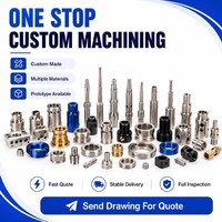 Piezas de Mecanizado CNC de Alta Precisión, Servicios de Mecanizado de Torneado y Fresado de Metal Anodizado de Aleación de Aluminio y Acero Inoxidable Personalizados