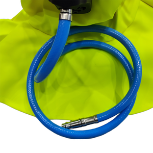 Dispositif de respiration d'évacuation d'urgence (EEBD) en PVC flexible haute performance, capuche à bord auto-scellant pour les pompiers, utilisation industrielle - Product Image 6