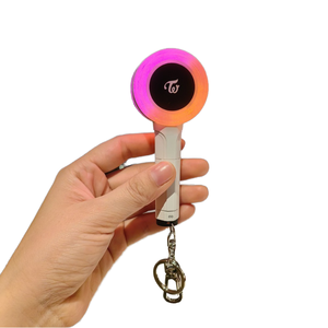 <span class=keywords><strong>Mini</strong></span> Kpop sáng ánh sáng dính với Keychain PVC nhựa Keychain Keyring chìa khóa xe Mặt dây chuyền phụ nữ túi xách ví thắp sáng Keychain - Product Image 1