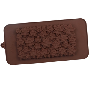 Molde de silicona 1322 para gofres, bandeja de silicona con forma de flor de sakura entera, moldes de silicona para Chocolate, molde de caramelo Ookie, resina sin Bpa - Product Image 3