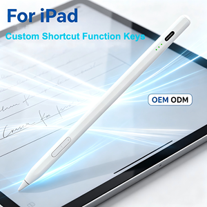 Stylet capacitif actif WENKU WKZP027A pour iPad, avec fonctions magnétiques, Bluetooth, effacement, détection d'inclinaison, rejet de la paume, 10 fonctions - Product Image 1