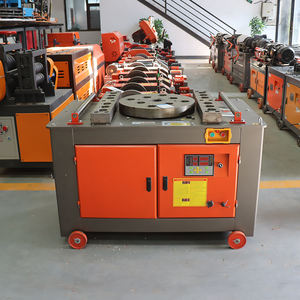 Máy uốn thép cây cơ khí gw50 380V 4Kw 6-40mm vuông thép Cây máy uốn - Product Image 2