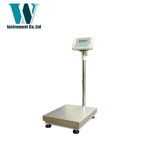 WA2503L Digitale Elektronische Waage 250kg 1g Kapazität LCD-Anzeige Industrielle Wiegeplattform OEM Anpassbar - Product Image 3