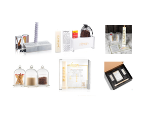 Custom Israel Jewish Judaica Acrylic Lucite <strong>Havdala</strong> Havdalah <strong>Set</strong> for Waterdale Collection Shabbos Shabbat Sabbath Shabbas - Product Image 6
