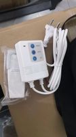 Pantalla de proyección AC220V 433HZ, código de aprendizaje RF IR, control remoto inalámbrico