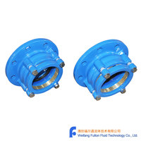 Adaptateur à bride rétrécie pour tuyaux PE et PVC DN100 OD110mm PN10/PN16
