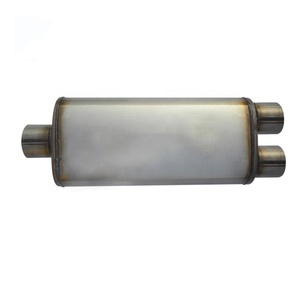 不锈钢通用性能汽车排气消声器消音器定制尺寸 - Product Image 2