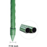 Nouveau Design Support de Plante en Plastique et Métal, Tuteur de Jardin de 11 mm pour la Croissance des Plantes Grimpantes