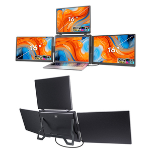 Factory Direct & Hot Sale S788Pro 16 Inch Triple Monitor <b>Laptop</b> <b>Extender</b>, IPS <b>Screen</b> sRGB 100%, USB C Video Power - Product Image 1