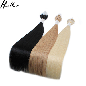 Extensions capillaires à micro-anneaux en cheveux humains Remy, perles à micro-anneaux, liens à boucles, vente en gros Haohao Hair - Product Image 1
