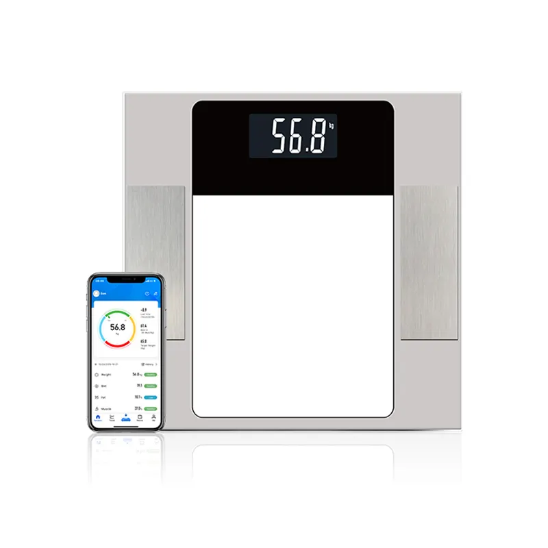 Высококачественные высокоточные весы для мониторинга здоровья жира, цифровые весы для тела, умные весы для ванной комнаты