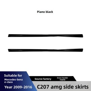 Faldones Laterales para Mercedes Clase E Coupé C207 W212 AMG 2009-2016, Modificación de Paneles de Aleta, Extensión de Alerón Pequeño, Modelo 1332 - Product Image 3