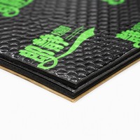 Tapis insonorisant en caoutchouc butyle Langjing pour voiture, feuille d'insonorisation et d'amortissement du bruit pour l'isolation acoustique des véhicules
