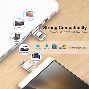 Factory Wholesale 8GB/2TB USB3.0 to Type-C Gift Key Metal <strong>Usb</strong> Flash Drive Thumb Drive Pen Memoria <strong>USB</strong> <strong>Stick</strong> - Product Image 6