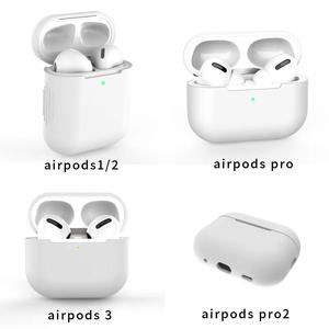 Funda de silicona OEM para auriculares, funda protectora para auriculares inalámbricos, funda de piel suave, bolsa de colores bonitos para Apple <span class=keywords><strong>Airpods</strong></span> 1 2 3 <span class=keywords><strong>Pro</strong></span> - Product Image 6