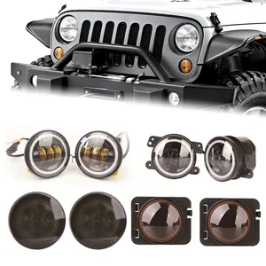 Luce posteriore auto di alta qualità per Jeep wrangler fari Led auto luci posteriori paralume