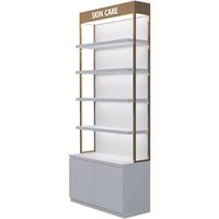 Konter Display Makeup Modern yang Dapat Disesuaikan untuk Lip Gloss dan Stand Display Tester