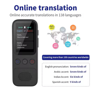 Dispositif de traduction intelligent S80 PRO AI avec ChatGPT 138, traducteur multilingue hors ligne et en ligne, WiFi pour les voyages d'affaires, le bureau - Product Image 5