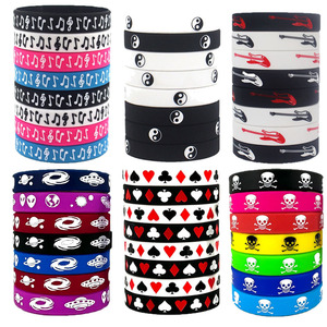 Wristbands סיליקון ידידותי לסביבה-לוגו מותאם אישית עמיד למים צמידים סיליקון אופנתיים לאירועים עסקיים - Product Image 2