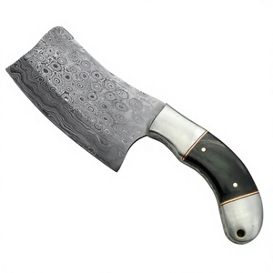 High Quality Cleaver Knives <b>Vegetable</b> & Meat <b>Chopper</b> Stainless Steel Damascus Steel Handmade Cleaver Knifes - Product Image 6