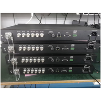 Système de transmission de signaux de caméra EFP, émetteurs-récepteurs vidéo SDI 12G en fibre optique, transmission 300M, certifié CE/FCC, connecteur ODC